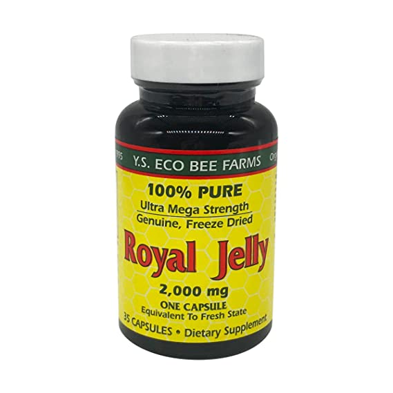 Ys Bee Farms, Royal Jelly 100% Pure, 35 Count