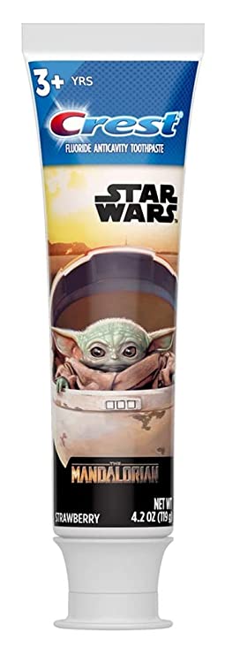 Crest Toothpaste 4.2 Ounce Kids Star Wars Tube (Strawberry) (Pack of 3)