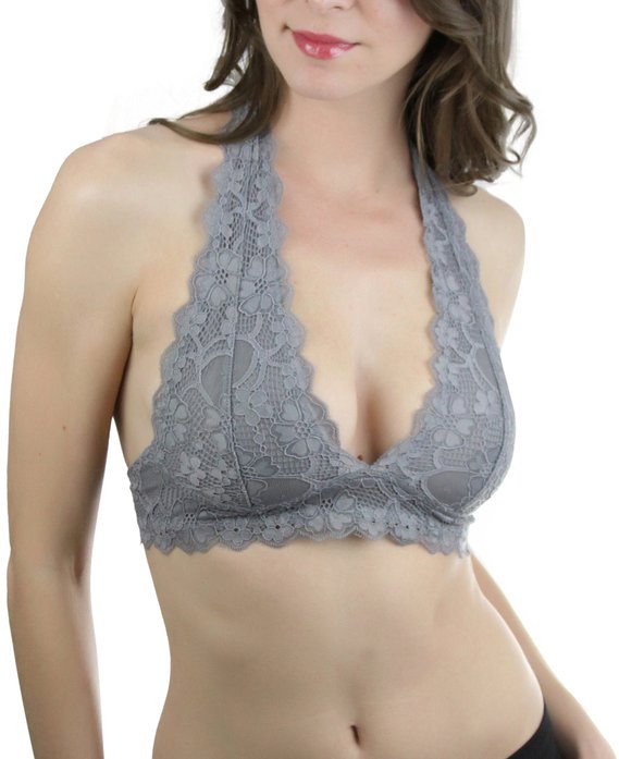 ToBeInStyle Women's Stretchy Intricate Detail Bra