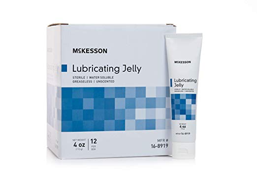 Lubricating Jelly McKesson 4 oz Tube Sterile (Pack of 1)