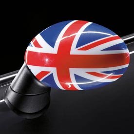 Genuine OEM MINI Cooper Union Jack Mirror Covers- With Powerfold Option SA313- SET OF TWO (INCLUDES 1 RIGHT & 1 LEFT COVER)