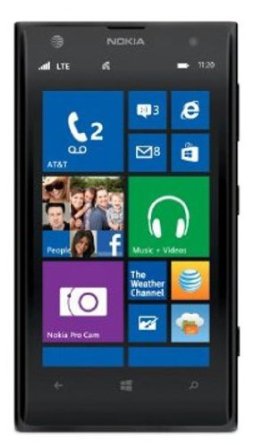 Nokia Lumia 1020 RM-877 GSM Unlocked 32GB Windows 8.1 4G LTE Smartphone - Black
