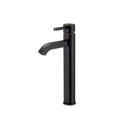 Kraus FVS-1007ORB Ramus Single Lever Vessel Bathroom Faucet Oil Rubbed bronze