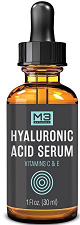 Premium Hyaluronic Acid Serum for Skin with Vitamin C & E for Face, Anti-Aging Topical Facial Serum, 1 fl oz
