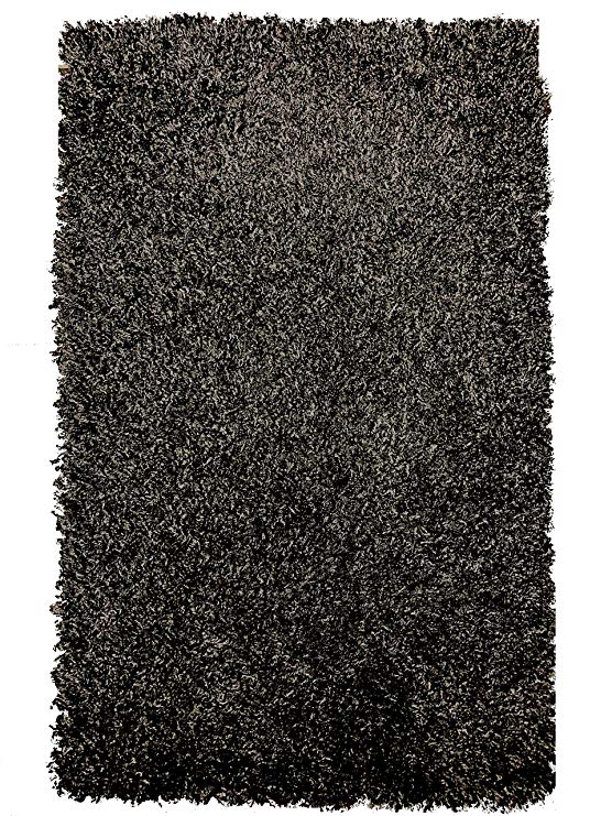 SuperRugStore Shaggy Thick Modern Luxurious Charcoal Dark Grey Gray Rug High Pile Long Pile Soft Pile Anti Shedding Available in 9 Sizes (160cm x 220cm 5ft 3" x 7ft 3")