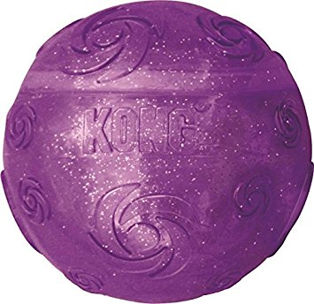 KONG Squeezz Crackle Ball