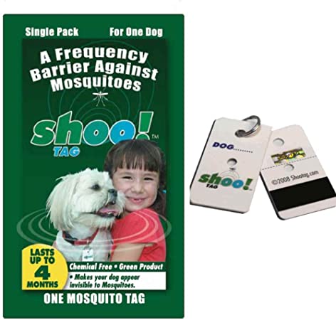 0BugZone Dog Mosquito Tag Single Pack (previously known as shoo!TAG)