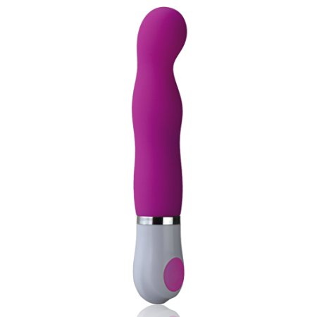 G.romatic 7 Modes Medical-grade Silica Vibrator for Couples Women G-spot Vibrater Clitoral Stimulate Toys (Purple)