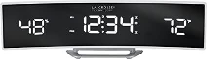 La Crosse Technology 602-247 Alarm Clock, Pack of 1, White