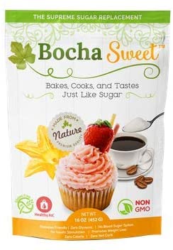 BochaSweet Sugar Substitute, 1 LB | The Supreme Sugar Replacement