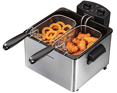 Hamilton Beach Electric Deep Fryer, 4.5-Liter Oil Capacity (35034)