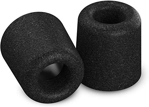 Comply Premium Replacement Foam Earphone Earbud Tips - Isolation T-400 (Black, 3 Pairs, Small)