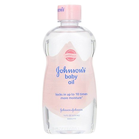 Johnson & Johnson Baby Oil Original, 14 Ounce (Pack of 2)