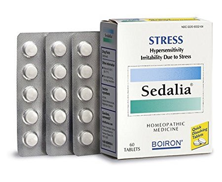 Boiron Sedalia, 60 Tablets, Homeopathic Medicine for Stress for Stress Relief