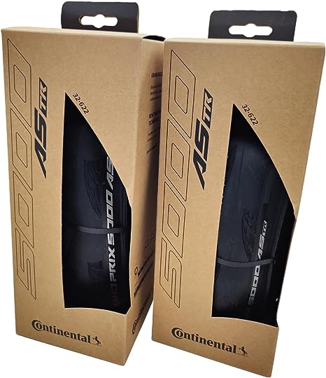 Continental Grand Prix 5000 All Season - AS TR Black Reflex - Tubless Ready - Pack of 2 Tires