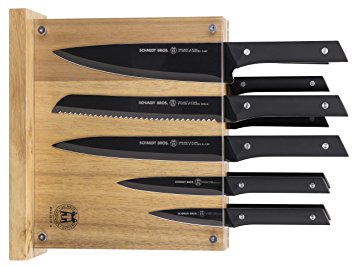 Project X by Schmidt Brothers 12 Piece Hudson Home Group 22 Knife Set, Black