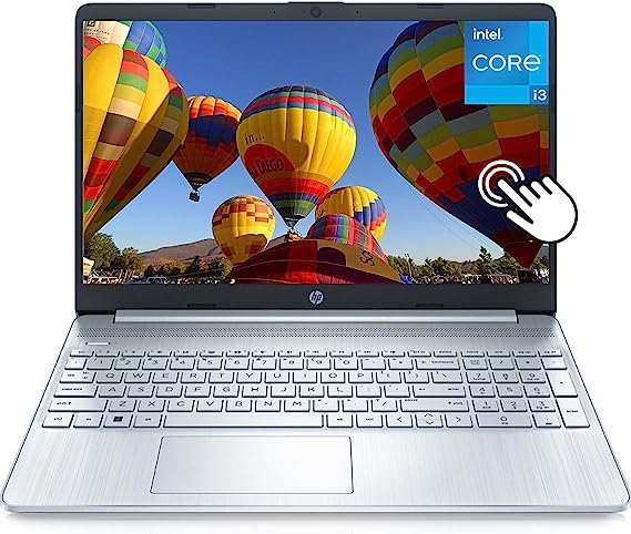 HP 2023 Newest Touchscreen Laptop, 15.6" HD Display, 16GB RAM, 1TB SSD, Intel i3-1115G4 Up to 4.1GHz, Fast Charge, Numpad, 11 H Battery Life, Bluetooth, Wi-Fi, HDMI, Thin & Portable, Win 11 S