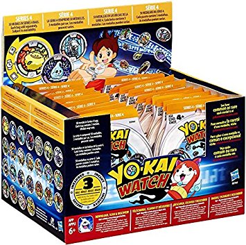 Yo-Kai Watch Series 4 Sealed Case 24 Packs 72 Total Medals Medallium