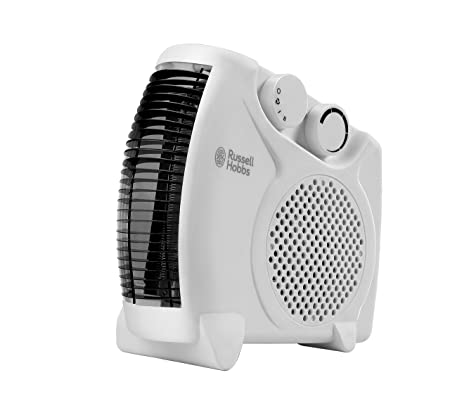Russell Hobbs RFH20VH 2000 Watt Fan Heater/Room Heater with Adjustable Thermostat (White)