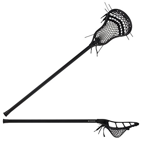 StringKing Complete Jr. Boy's Youth Lacrosse Stick with Head & Shaft (Assorted Colors)