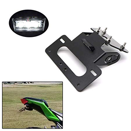 Xitomer Fender Eliminator,for 2013-2018 KAWASAKI Ninja300 Ninja250, EX300 EX250 2013-2018 Z250/ Z300 2013-2019 with LED License Plate Light, Compatible with OEM/Stock Turn Signal