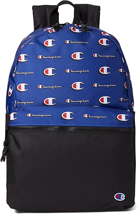 Champion Forever Champ The Manuscript Backpack Blue/Red/White One Size