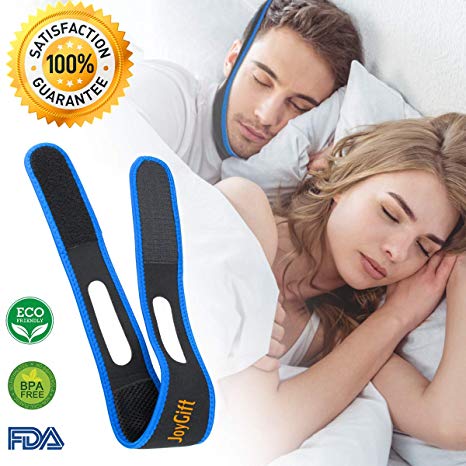 Snoring Solution,Anti Snoring Chin Strap Anti Snoring Devices Effective Stop Snoring Chin Strap for Men Women Adjustable Snore Reduction Chin Straps Snore Stopper Advanced Sleep Aids for Better Sleep