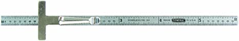 General Tools 301/1 6-Inch x 1/4-Inch Flex Precision Stainless Steel Rule
