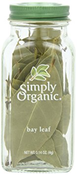 Simply Organic Bay Leaf Certified Organic, 0.14-Ounce Container