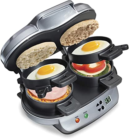 Hamilton Beach 25490A Dual Breakfast Sandwich Maker