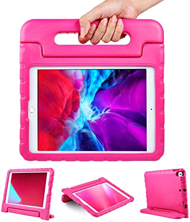 New iPad Case 10.2 Inch 8th Generation for Girls | Blosomeet Kids Cute iPad 9th/8th/7th Gen Case Shockproof Rugged Protective Lightweight Cover with Stand for iPad 10.2 2021/2020/2019 | Rosered