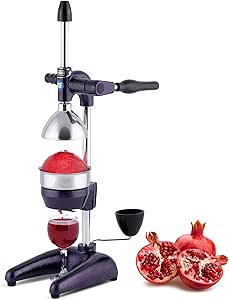 Tribest Pro MJP-105 XL Professional Manual Cold Press Juicer Machine for Pomegranates and Citrus (Purple)