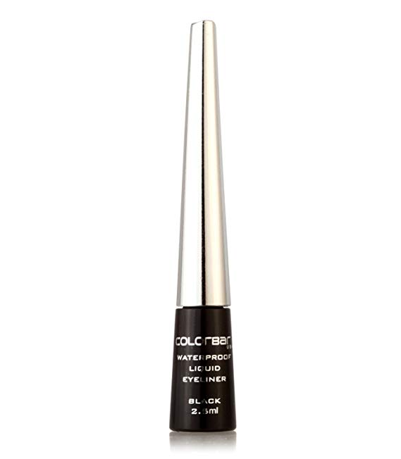 Colorbar Waterproof Liquid Eyeliner, Black, 2.5ml