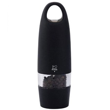 Peugeot 25922 Zest Electric Soft Touch 7 Inch Pepper Mill Black