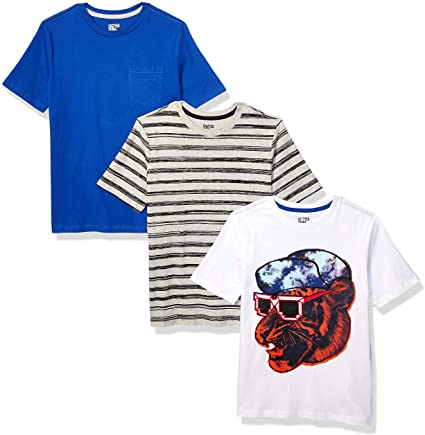 Amazon Brand - Spotted Zebra Boy's Short-Sleeve T-Shirts