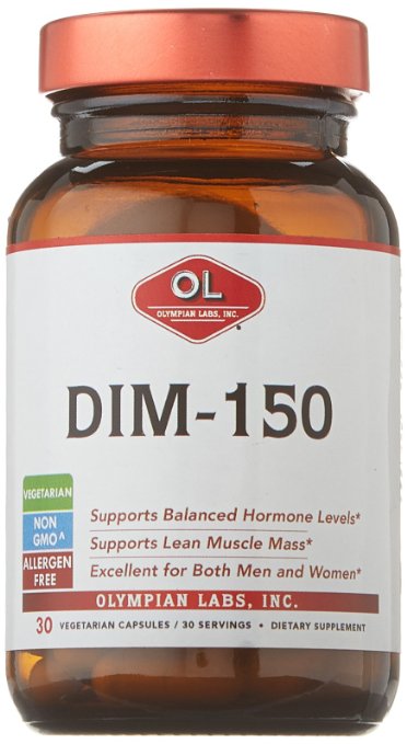 Olympian Lab Dim, Diindolylmethane, Extra Strength, 150Mg, 30 Count