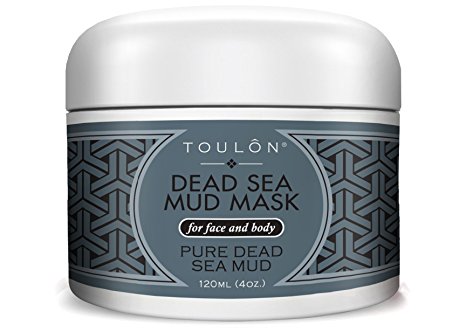 Dead Sea Mud Mask for Face and Body; Exfoliating Facial Mask to Replenish Minerals, Remove Toxins and Renew Skin Cells