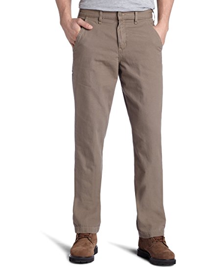 Carhartt Men's Canvas Khaki Relaxed Fit Straight Leg Pant