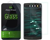 LG V10 Glass Screen Protector Dmax Armor Ballistics Tempered Glass 99 Touch-screen Accurate Anti-Scratch Anti-Fingerprint Round Edge 03mm Ultra-clear - Retail Packaging
