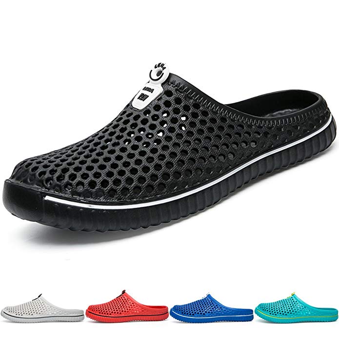 BIGU Garden Clogs Shoes Walking Sandals Quick Dry Non-Slip Floor Bath Slippers