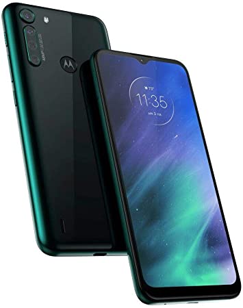 Motorola One Fusion 64GB XT2073-2, 4GB RAM, 48MP Camera, Qualcomm Snapdragon 710 LTE Factory Unlocked Smartphone - International Version (Emerald)