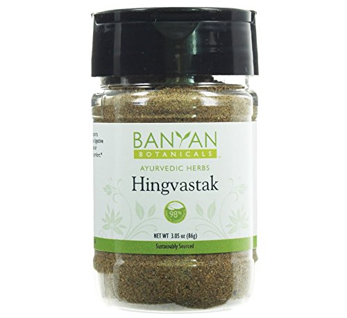 Banyan Botanicals Hingvastak Powder - 98% Certified Organic, Spice Jar - Vata Digest - Digestion formula for vata*