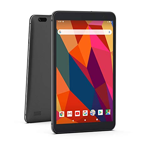 Android 9.0 Tablet 8 Inch WiFi PC Tablets - Winnovo T8 MTK MT8163 2GB RAM 32GB ROM HD IPS 1280x800 2.0MP 5.0MP Camera Bluetooth GPS FM (Black)