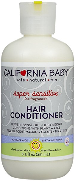 California Baby hair Conditioner - Super Sensitive, 8.5 Ounce