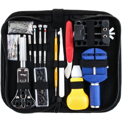 Watch Repair Tool Kit, Vastar High Quality 146 PCS Watch Repair Kit Professional Spring Bar Tool Set