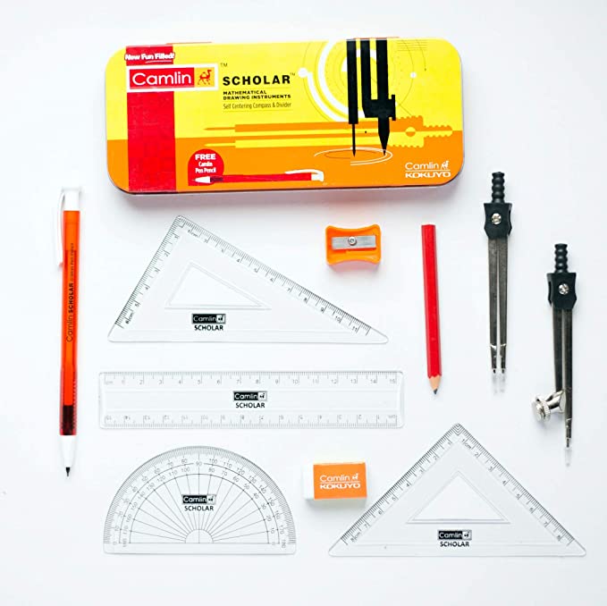 Camlin Scholar Mathematical Drawing Instruments