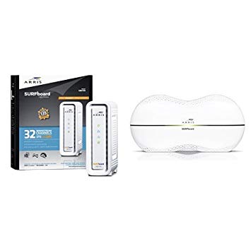 ARRIS SURFboard SB6190 Modem / ARRIS RipCurrent AC1900 Dual-Band Wi-Fi Router