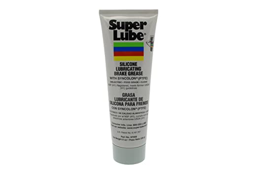Super Lube 97008 Silicone Lubricating Grease, 8 oz Tube, White