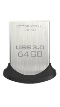 SanDisk Ultra Fit 64GB USB 30 Flash Drive SDCZ43-064G-GAM46 Newest Version