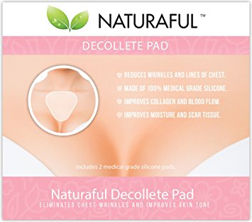 NATURAFUL - NEW TOP RATED Decollete Pads (2 Pads) - Anti-Wrinkle Decollete Pads For REDUCING Chest Wrinkles